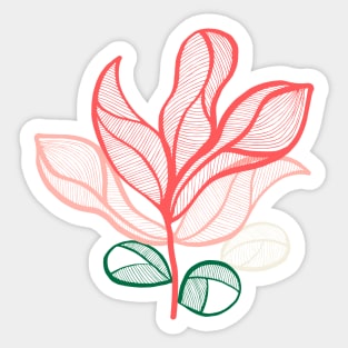 Wild flowers Sticker